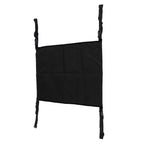 Oxygen Tank Holder Bag 600D Oxford Cloth Hook Design Dual Oxygen Tank Holder for Medical Personal Use Black