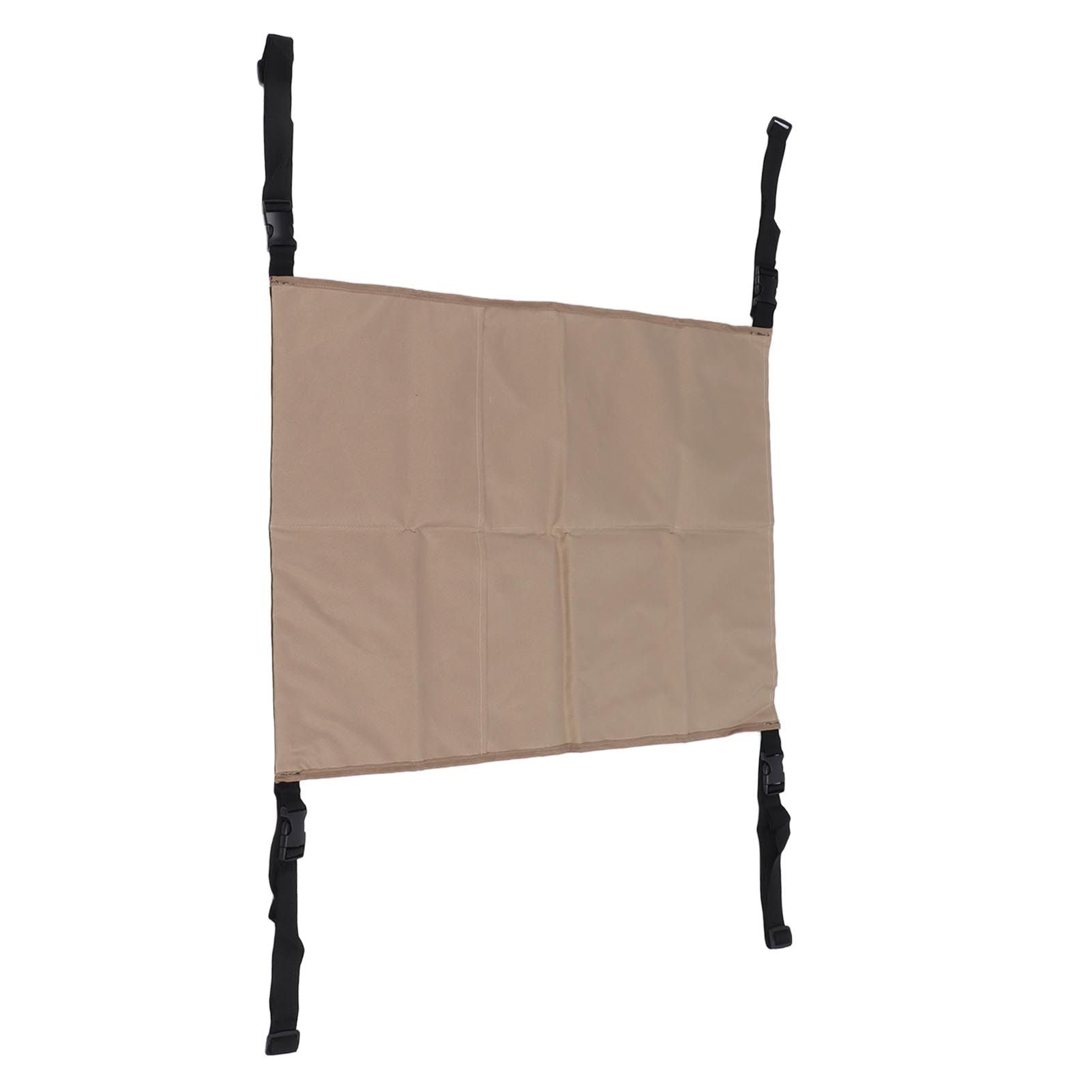 Oxygen Tank Holder Bag 600D Oxford Cloth Hook Design Dual Oxygen Tank Holder for Medical Personal Use Khaki