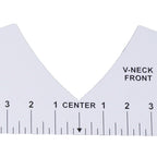 8PCS T Shirt Ruler Guide PVC Clothing Centering Design T Shirt Alignment Tool for Heat Press Accessories