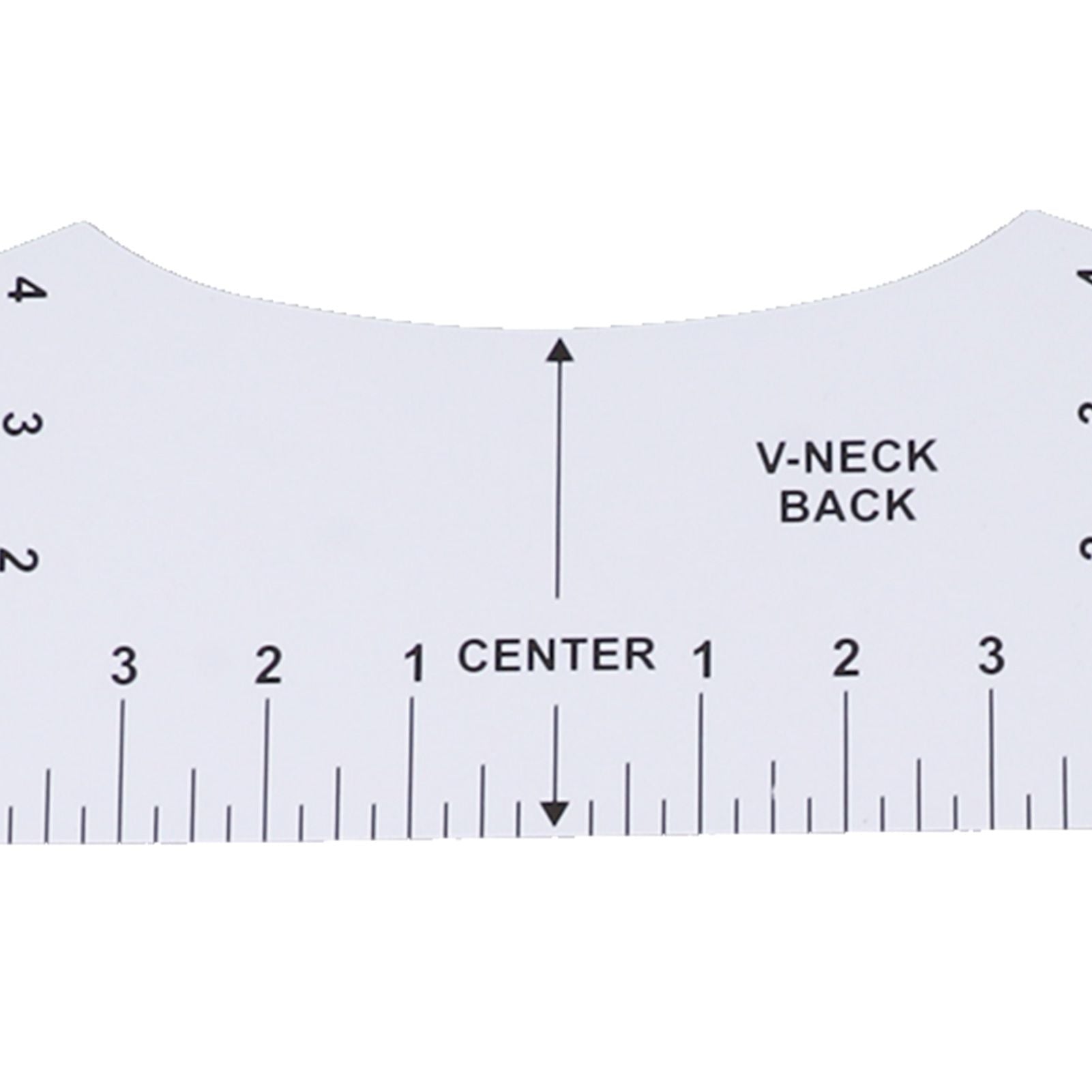 8PCS T Shirt Ruler Guide PVC Clothing Centering Design T Shirt Alignment Tool for Heat Press Accessories