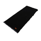 Sleeping Bag Liner Super Thick Fleece Soft Sleeping Bag Liner Blanket for Camping Travel Backpacking Black
