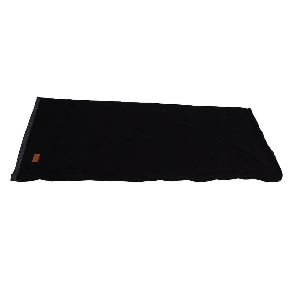 Sleeping Bag Liner Super Thick Fleece Soft Sleeping Bag Liner Blanket for Camping Travel Backpacking Black