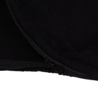 Sleeping Bag Liner Super Thick Fleece Soft Sleeping Bag Liner Blanket for Camping Travel Backpacking Black