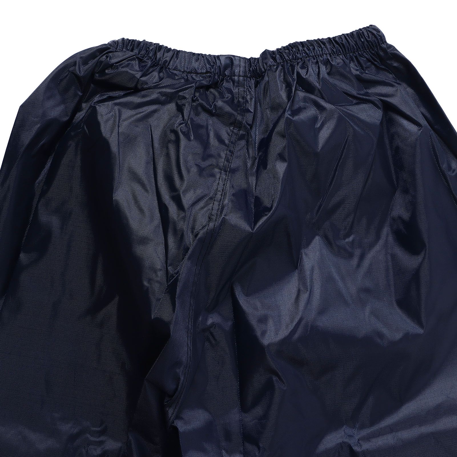 Split Jacket Pants Suit Breathable Waterproof Raincoat Set Double Layer Raincoat Set for Men Women Oxford Navy Blue L