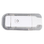 Clip On Book Light Foldable 3 Light Colors Eye Protection Portable USB Rechargeable Book Reading Light