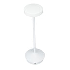 Rechargeable LED Table Lamp 2000mAh Cordless Battery Operated Metal Bedside USB C Desk Light Portable 3 Modes Dimmable White