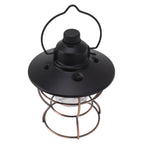 LED Camping Lantern Portable 3 Light Modes USB Charge Stepless Dimming LED Vintage Lantern for Hiking Camping Emergency