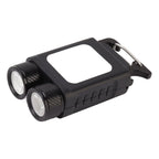 LED Keychain Flashlight 800LM USB Rechargeable Portable Mini Keychain Work Light Pocket Flashlight for Camping Hiking Fishing