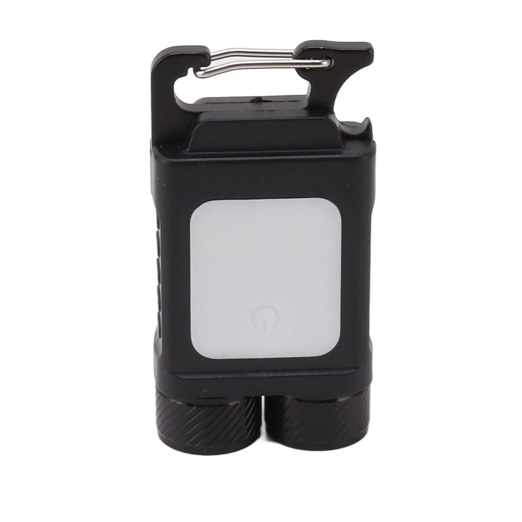 LED Keychain Flashlight 800LM USB Rechargeable Portable Mini Keychain Work Light Pocket Flashlight for Camping Hiking Fishing