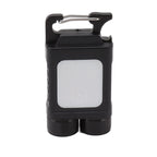 LED Keychain Flashlight 800LM USB Rechargeable Portable Mini Keychain Work Light Pocket Flashlight for Camping Hiking Fishing