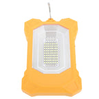 LED Solar Light Rechargeable Portable Flood Light Hooked Tent Light Outdoor Emergency Light for Camping Hiking Fishing