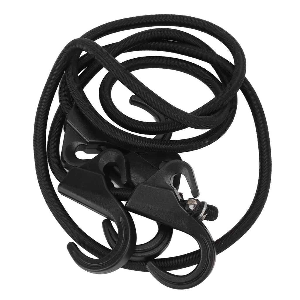 Camping Rope Strap UV Resistant POM Material Black Hooks Function Bungee Cords for Luggage Bundling