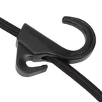 Camping Rope Strap UV Resistant POM Material Black Hooks Function Bungee Cords for Luggage Bundling