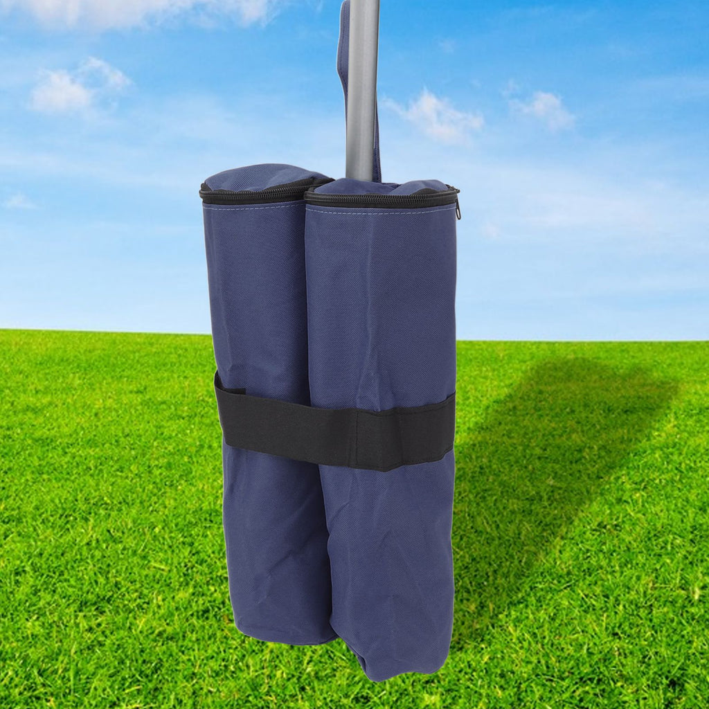 Extra Large Weights Sand Bags Heavy Duty for Pop Up Canopy Windproof Outdoor Sunshade Tent Bags Dark Blue