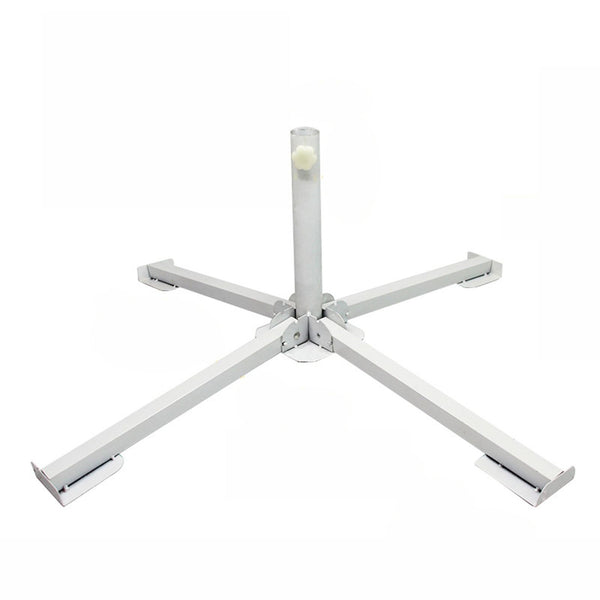 Portable Foldable Beach Umbrella Stand Outdoor Patio Sunshade Umbrella Base Holder White