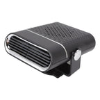 Car Heater Portable Fast Heating 360 Degree Rotation Car Heater Windscreen Defroster Defogger 12V Black