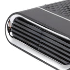 Car Heater Portable Fast Heating 360 Degree Rotation Car Heater Windscreen Defroster Defogger 12V Black