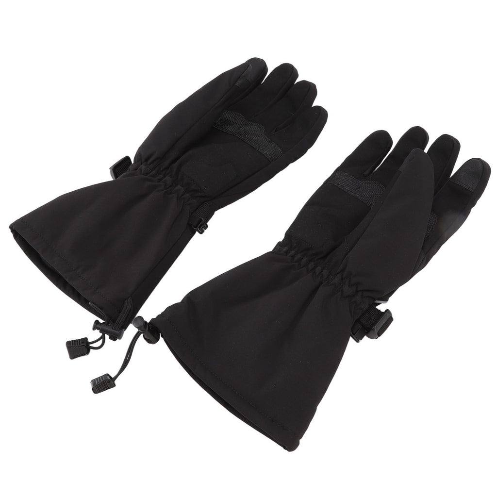 Electric Heated Gloves Battery Powered Heating Thermal Gloves Rechargeable Winter Warm Skiing Gloves for Men Women XL