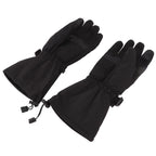 Electric Heated Gloves Battery Powered Heating Thermal Gloves Rechargeable Winter Warm Skiing Gloves for Men Women XL