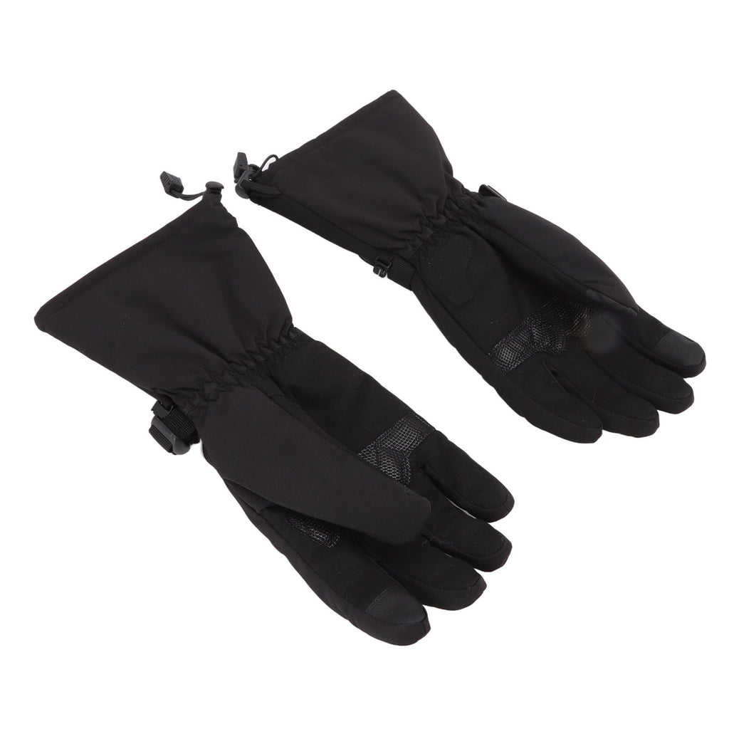 Electric Heated Gloves Battery Powered Heating Thermal Gloves Rechargeable Winter Warm Skiing Gloves for Men Women XL