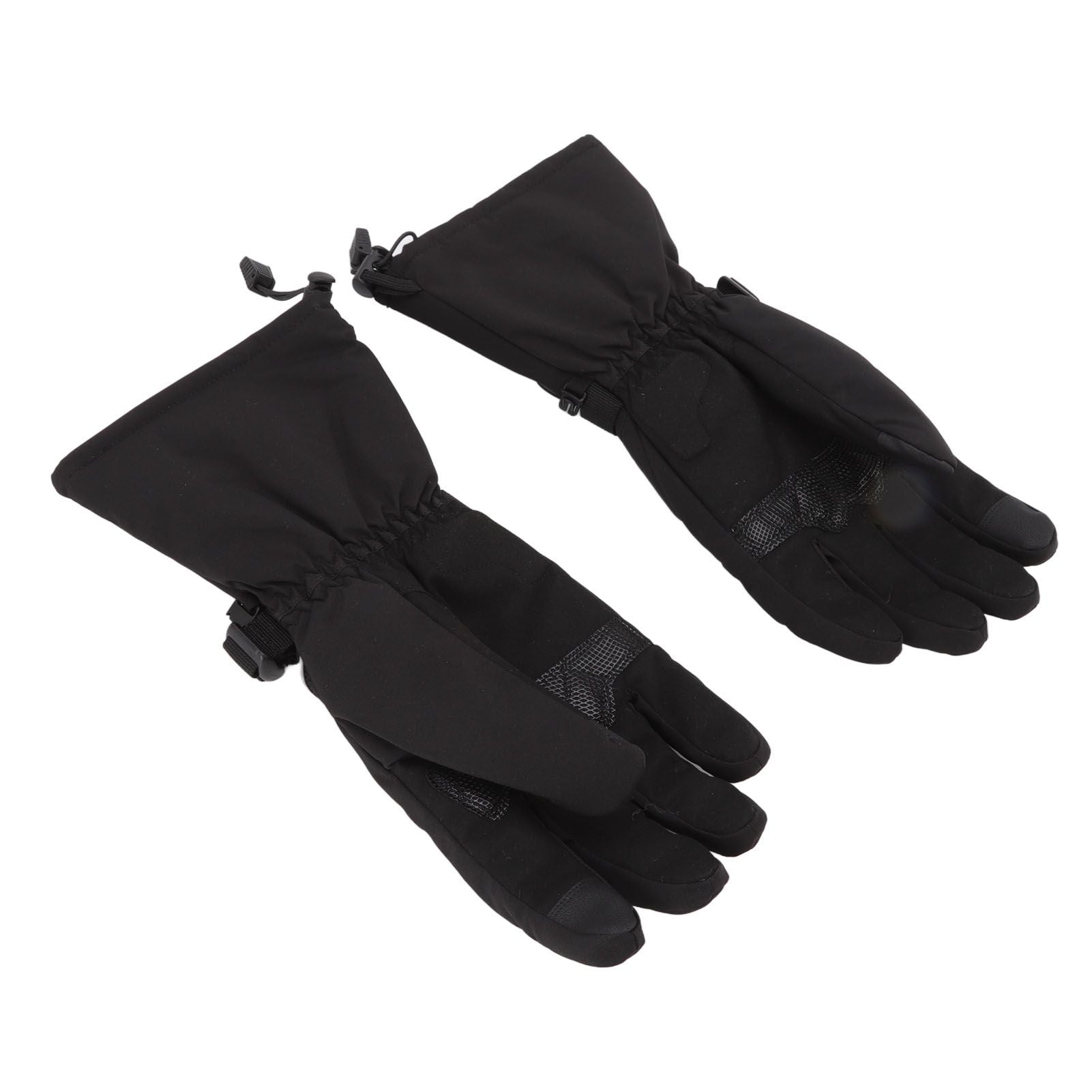 Electric Heated Gloves Battery Powered Heating Thermal Gloves Rechargeable Winter Warm Skiing Gloves for Men Women XL