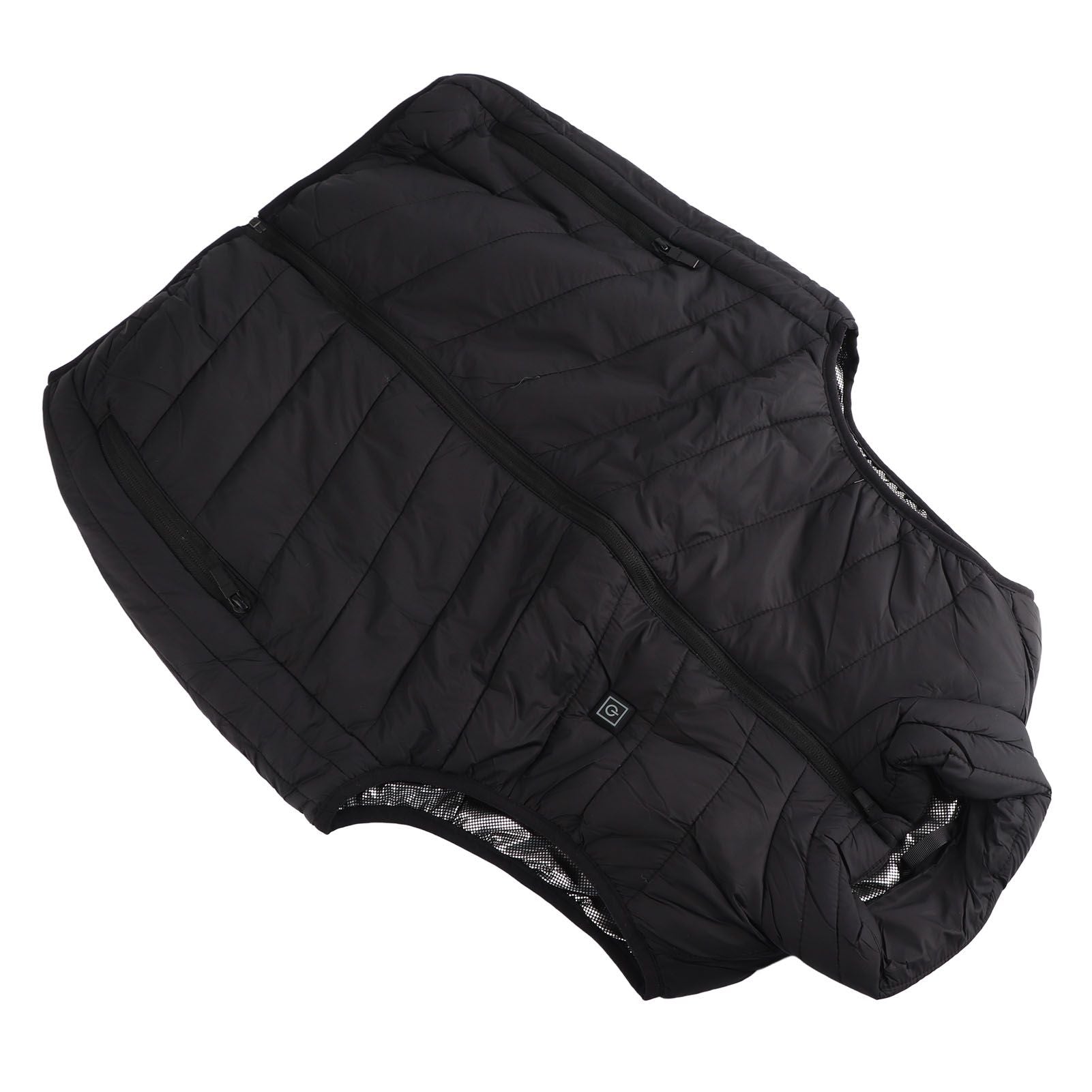 Heated Jacket Unisex 3 Gears Four Zones Heating Polyester Fiber Electric Thermal Vest for Outdoor Winter XXL