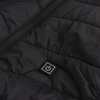 Heated Jacket Unisex 3 Gears Four Zones Heating Polyester Fiber Electric Thermal Vest for Outdoor Winter XXL