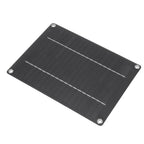 Solar Panel 10W Portable Compact Thin Waterproof Flexible Solar Charging Panel for Car Home Boat 23x17cm
