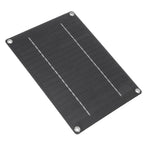 Solar Panel 10W Portable Compact Thin Waterproof Flexible Solar Charging Panel for Car Home Boat 23x17cm