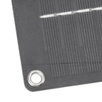 Solar Panel 10W Portable Compact Thin Waterproof Flexible Solar Charging Panel for Car Home Boat 23x17cm