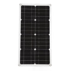 35W Solar Panel Portable USB Solar Panel Charger with Lightweight Thin Design for Vehicles Boats