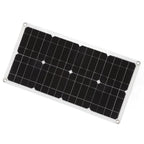 35W Solar Panel Portable USB Solar Panel Charger with Lightweight Thin Design for Vehicles Boats