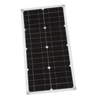 35W Solar Panel Portable USB Solar Panel Charger with Lightweight Thin Design for Vehicles Boats