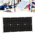 35W Solar Panel Portable USB Solar Panel Charger with Lightweight Thin Design for Vehicles Boats