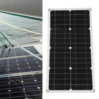 35W Solar Panel Portable USB Solar Panel Charger with Lightweight Thin Design for Vehicles Boats