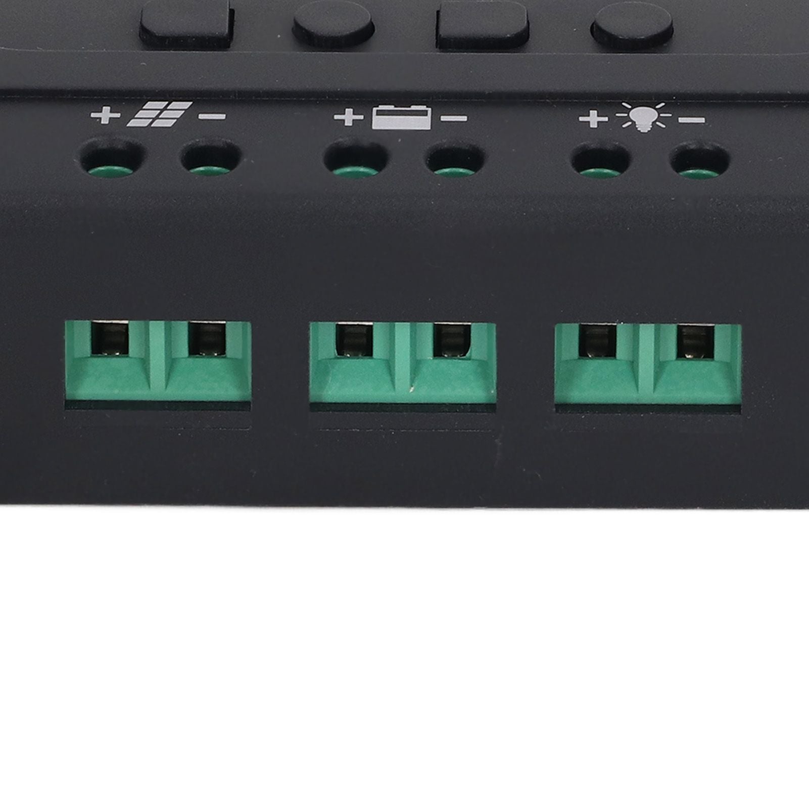 Solar Panel Controller 3 Stage PWM Charging Intelligent Microcontroller ABS Aluminum Plate 12V 24V Solar Charge Controller SEC10(10A)