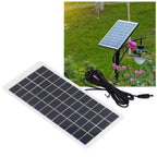 Solar Panel Polysilicon High Light Transmission Portable Solar Cell with DC Interface for 3.7V Battery 5W 12V