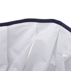 Foldable Foot Tub Polyester Double Layer Collapsible Camping Bucket with Storage Bag for Outdoor Navy Blue