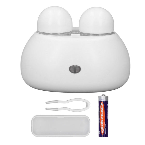 Portable Automatic Contact Lens Cleaner Machine - White