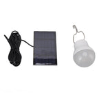 Portable Solar LED Light Bulb Rechargeable Solar Light Bulb for Outdoor Hiking Fishing Camping Tent