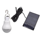 Portable Solar LED Light Bulb Rechargeable Solar Light Bulb for Outdoor Hiking Fishing Camping Tent