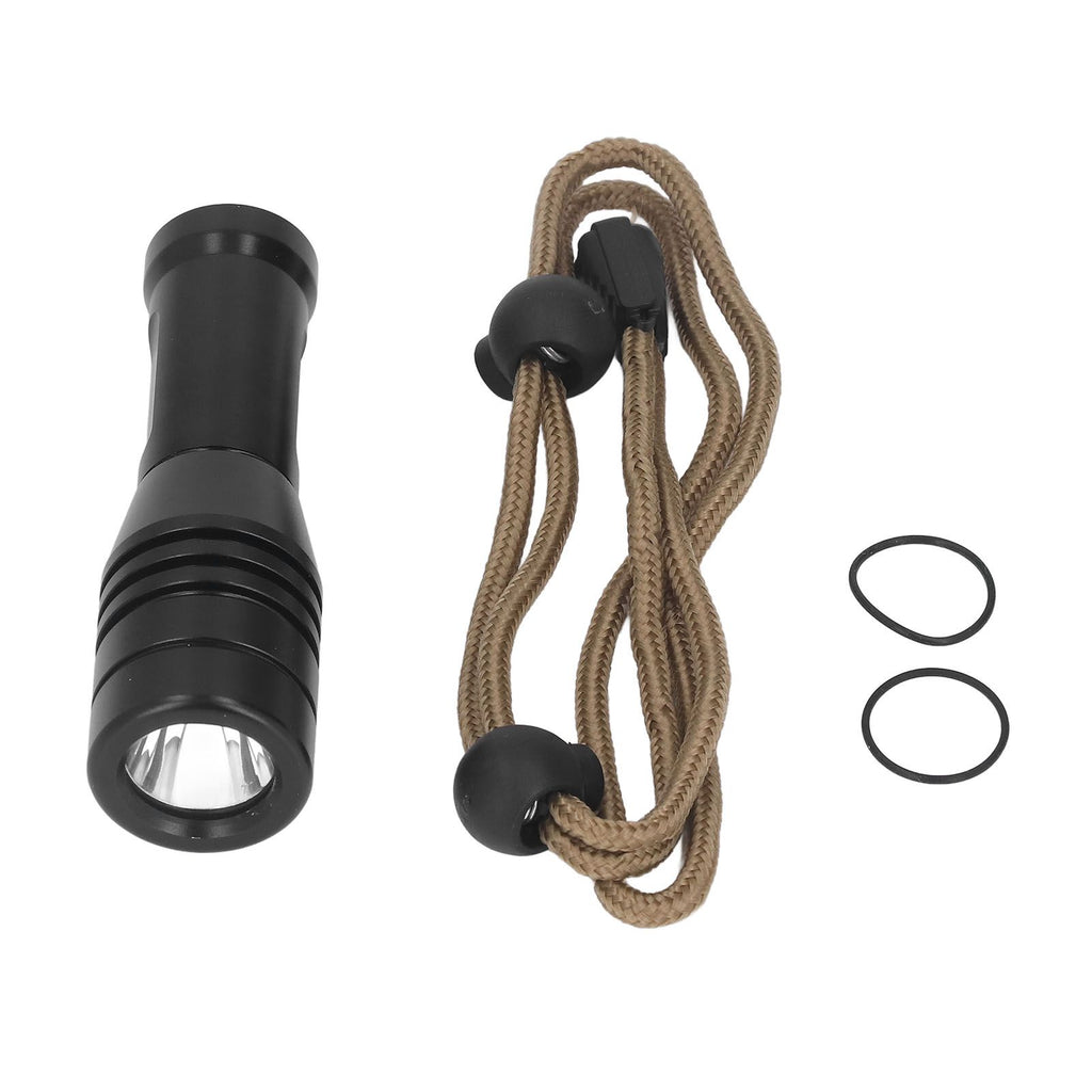 LED Diving Flashlight Aluminium Alloy IPX8 Waterproof White Light 800LM Underwater Flashlight for Underwater Sports
