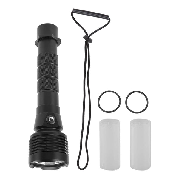 Strong Light Diving Flashlight 3600LM Long Range LED Dive Light Aluminum Alloy IPX8 Waterproof Diving Torch