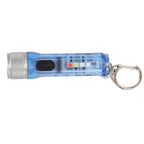 Keychain Flashlight Long Range Super Bright LED Flashlight USB Rechargeable Mini Flashlight for Outdoor M300 Non Fluorescent Blue