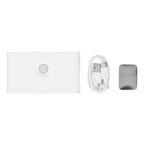 LED Motion Sensor Light Type C Rechargeable 360 Degrees Rotated Induction Night Lights with Magnetic Base