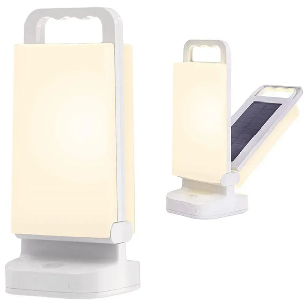 Solar Camping Lantern 4400mAh Rechargeable Camping Lights Dimmable Waterproof Tent Light Portable Lantern for fish light - 3color Dimmable
