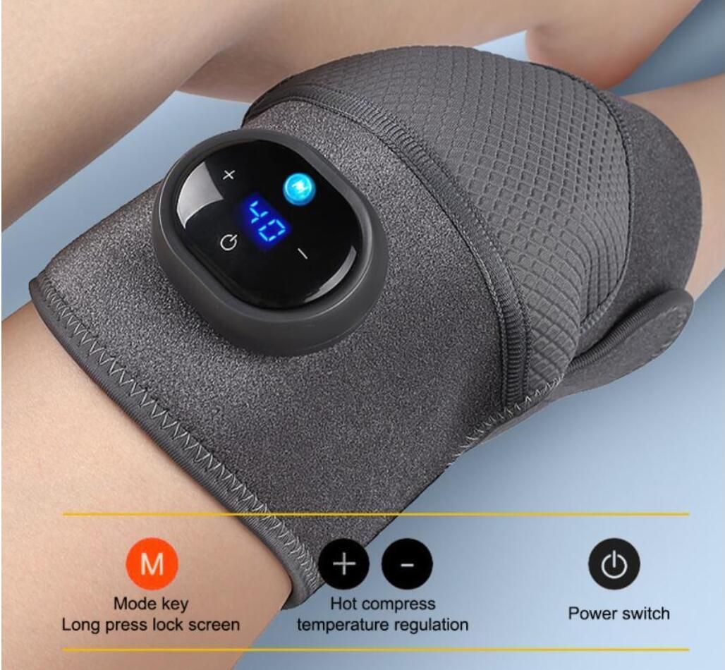Heating Massage Knee Brace, Three-in-one Knee, Shoulder and Elbow, Portable Wireless Hot Compress Massage, Relieve Joint Pain and Pressure