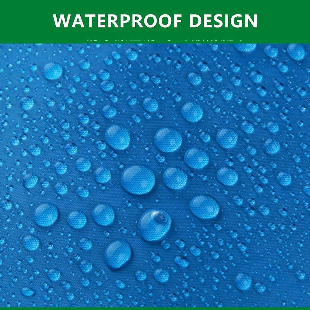 Camping Ground Sheet Waterproof Silver Coated Sunlight Resistant Quick Dry Outdoor Mat - Green 100*145cm