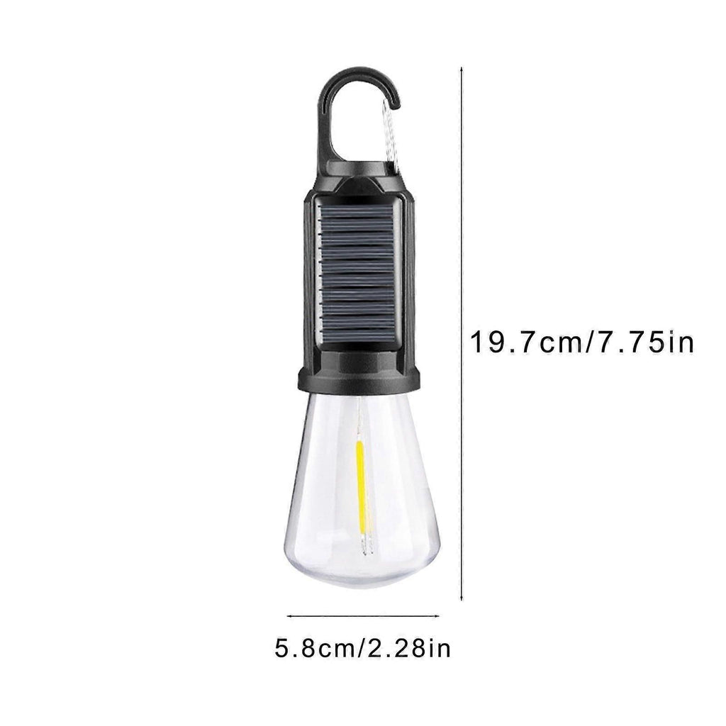 Hanging Light Usb Rechargeable Led Camping Lantern Outdoor Tent Lights for Camping Bulbs With Clip Hook Camping Flash Black-B
