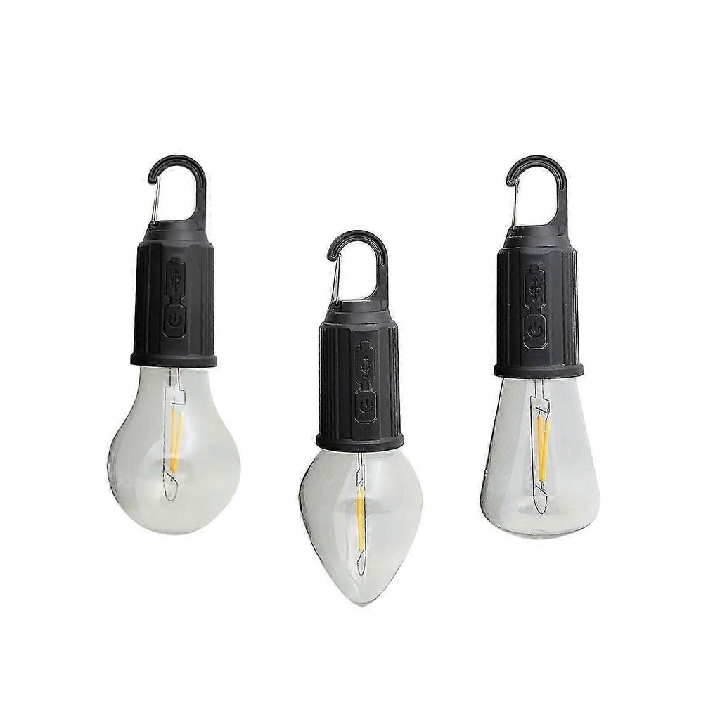 Rechargeable Portable Outdoor Ambient LED Multi-function Camping Light 3 Adjustable Brightness 400mAh